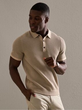 RHONE Mercer knit polo